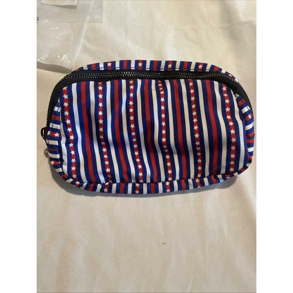 Wemco 4" Star 🇺🇸 Print Americana Hip Sling Pack - Red, White & Blue Patriotic